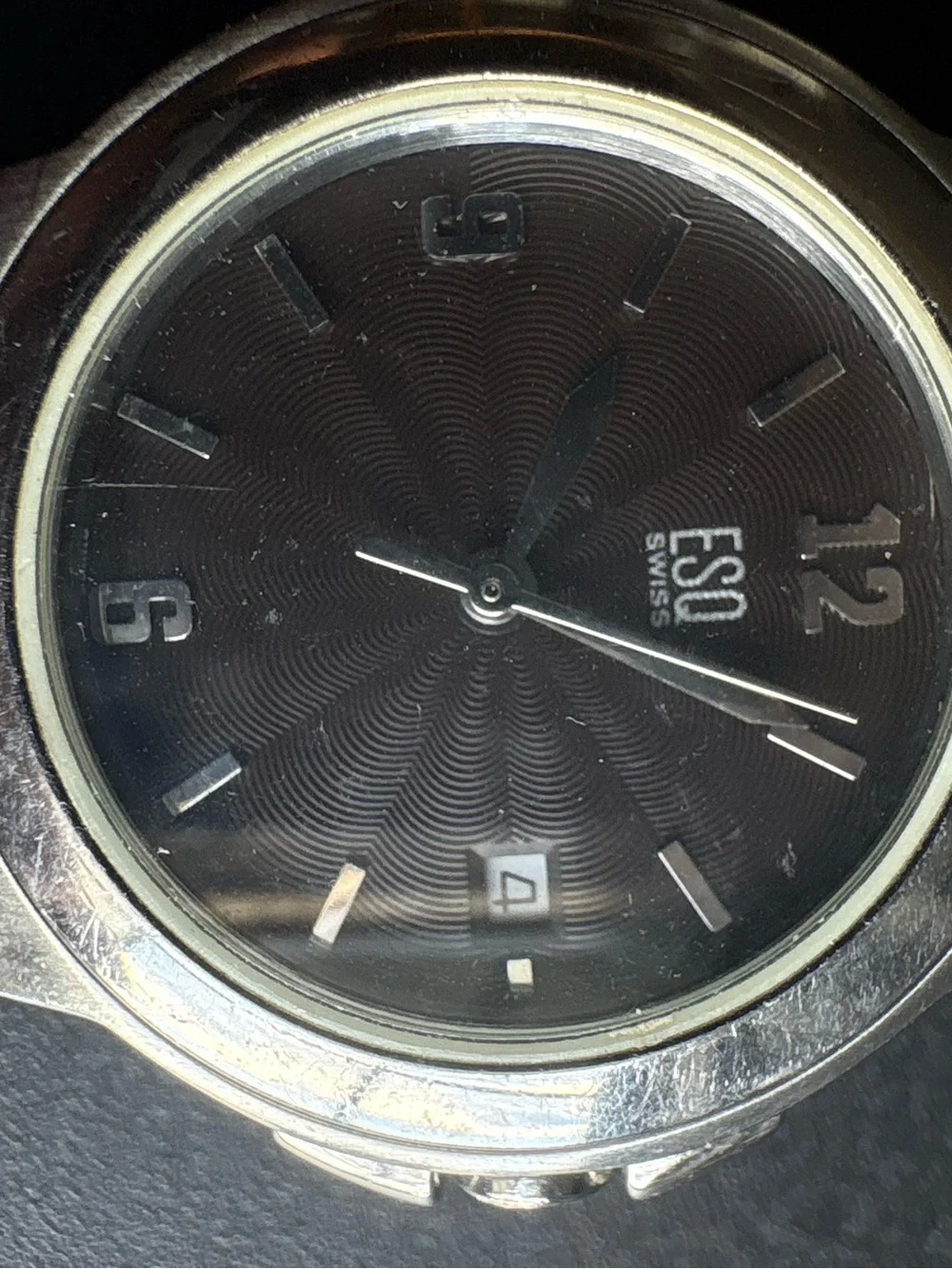 Silver Stainless Steel Back Ladies Bracelet Watch